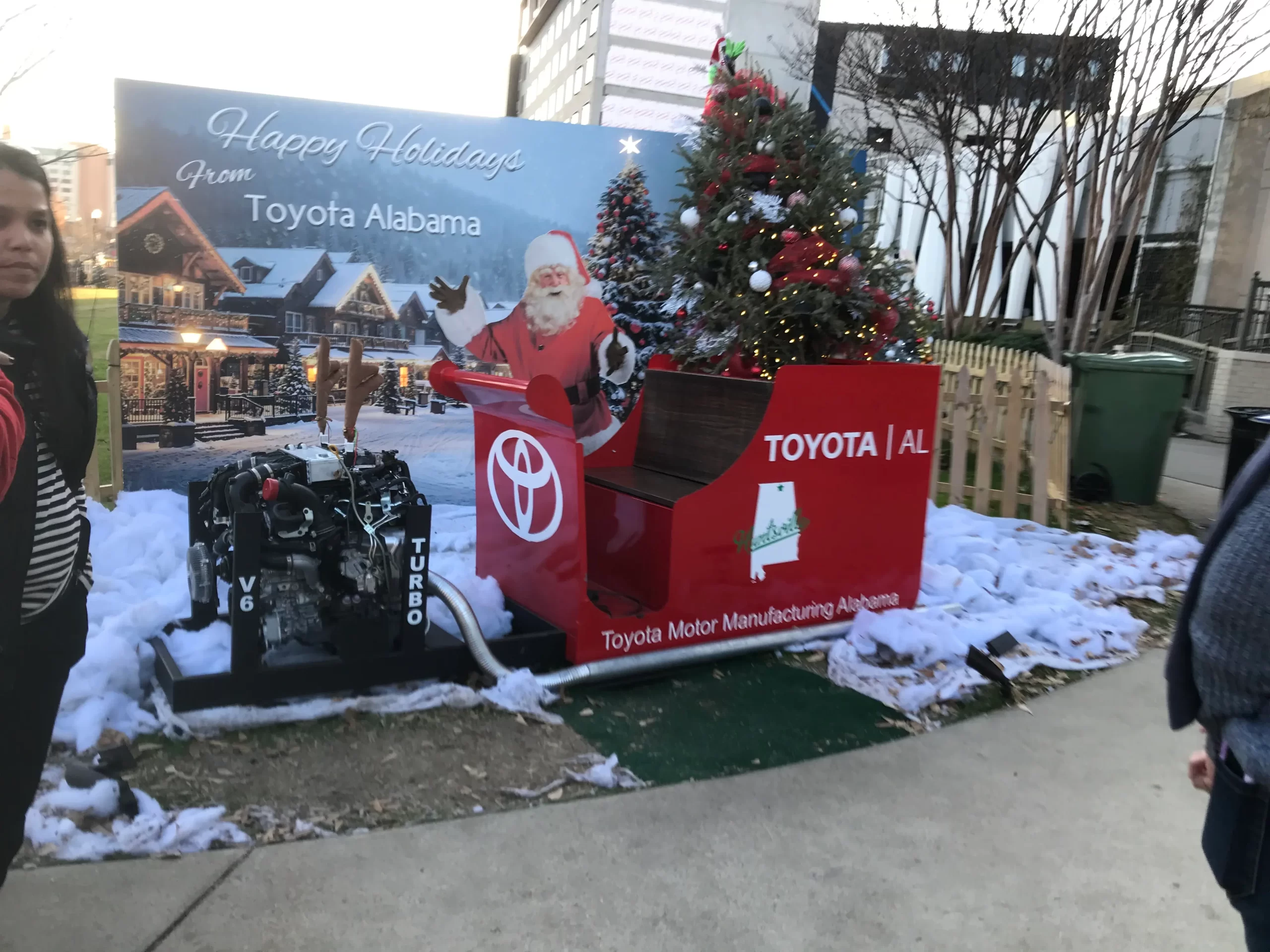 Sponsored Tree by Toyota at Big Spring Park