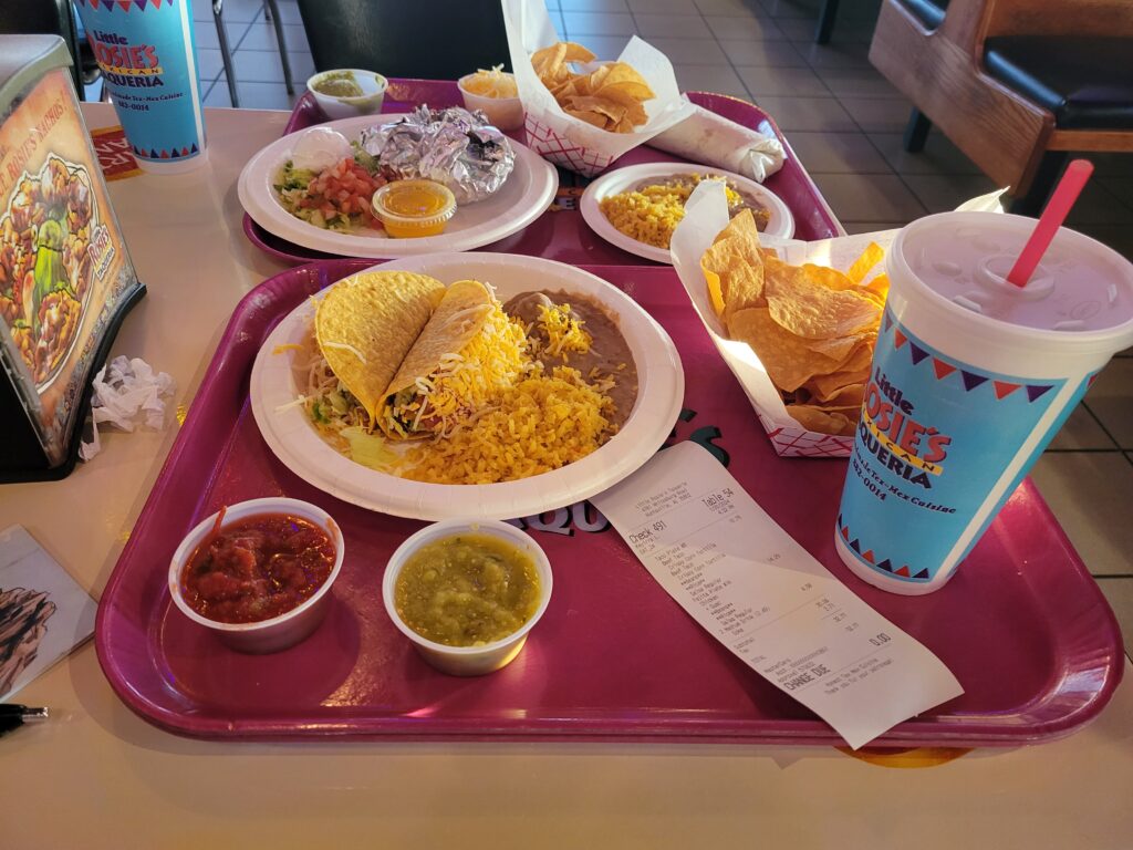 Little Rosie's Taqueria Food