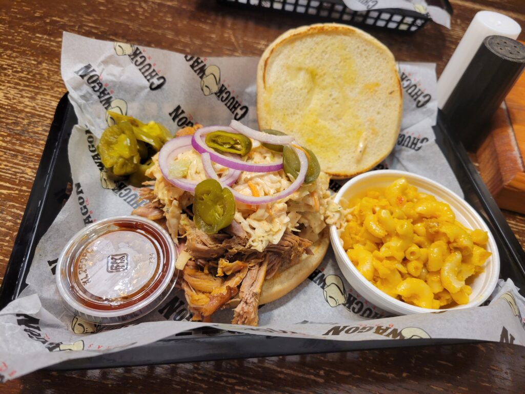 chuckwagon Pulled Pork Sandwich