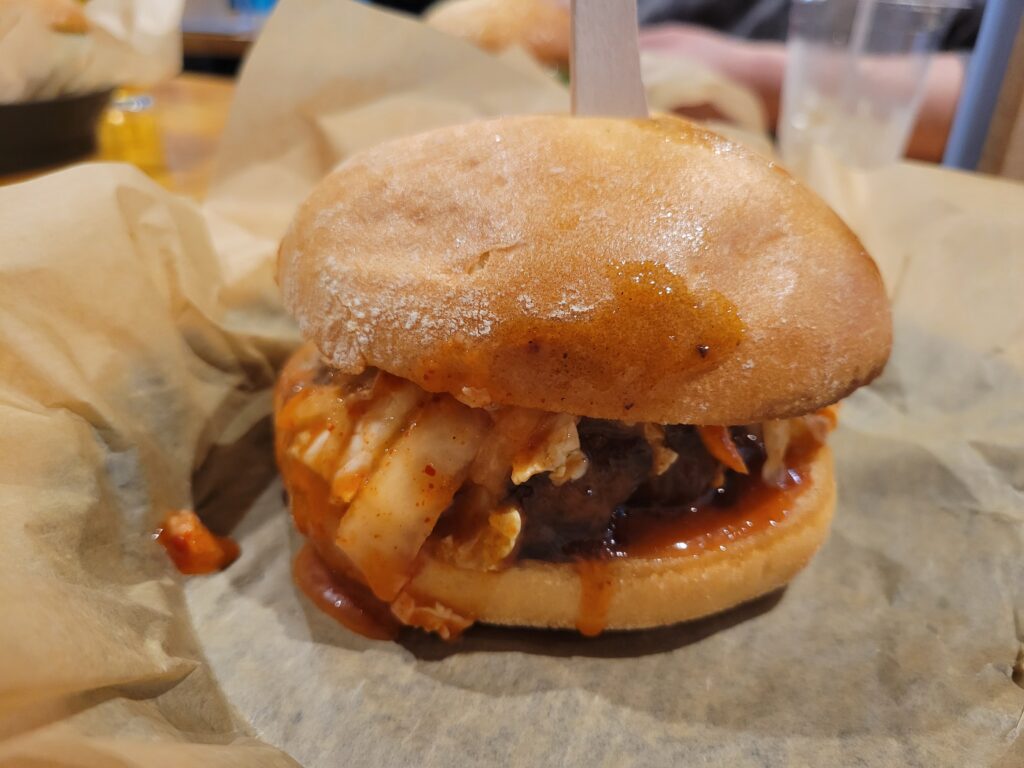 Bulgogi burger