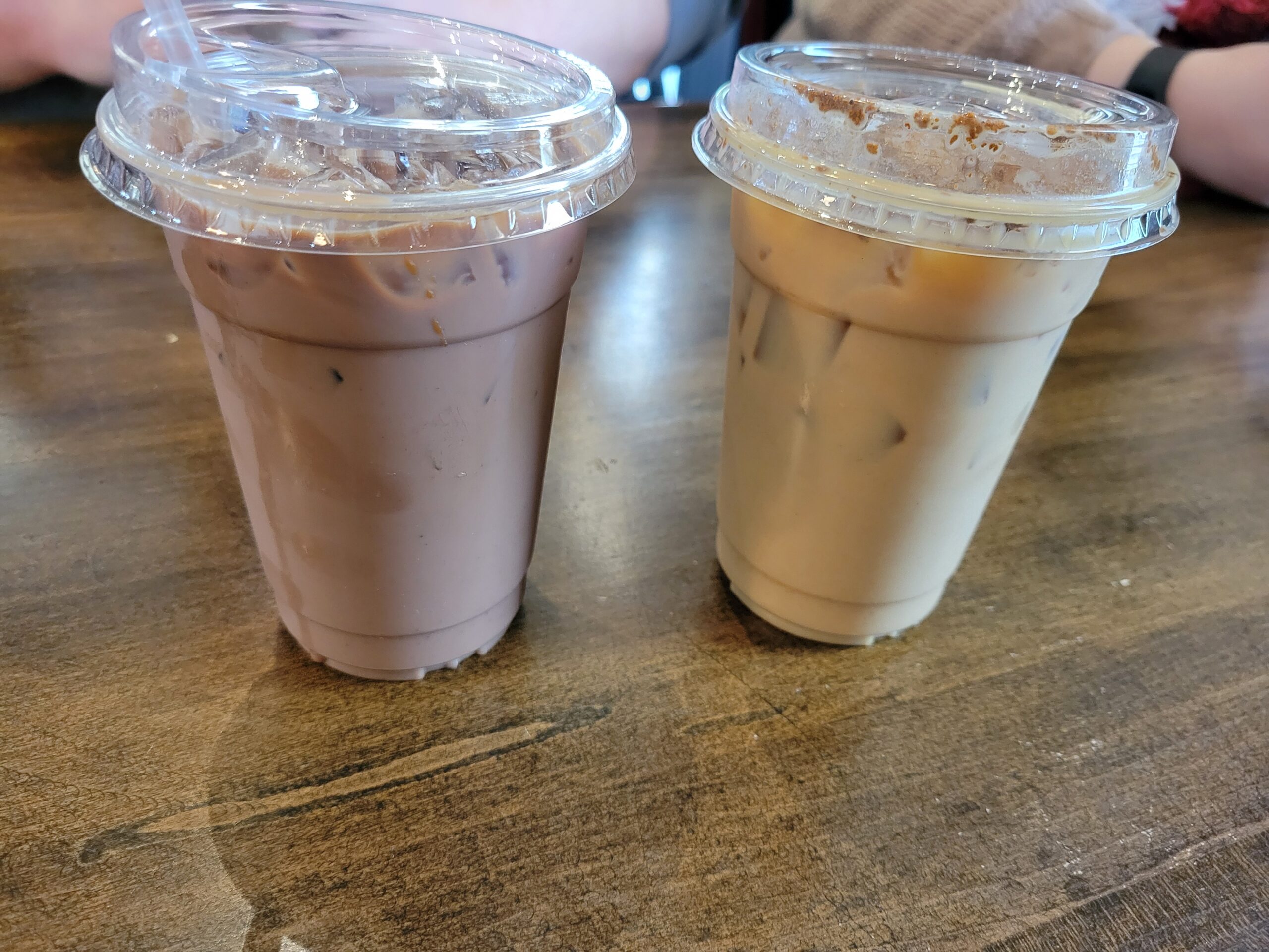 mocha and miel latte