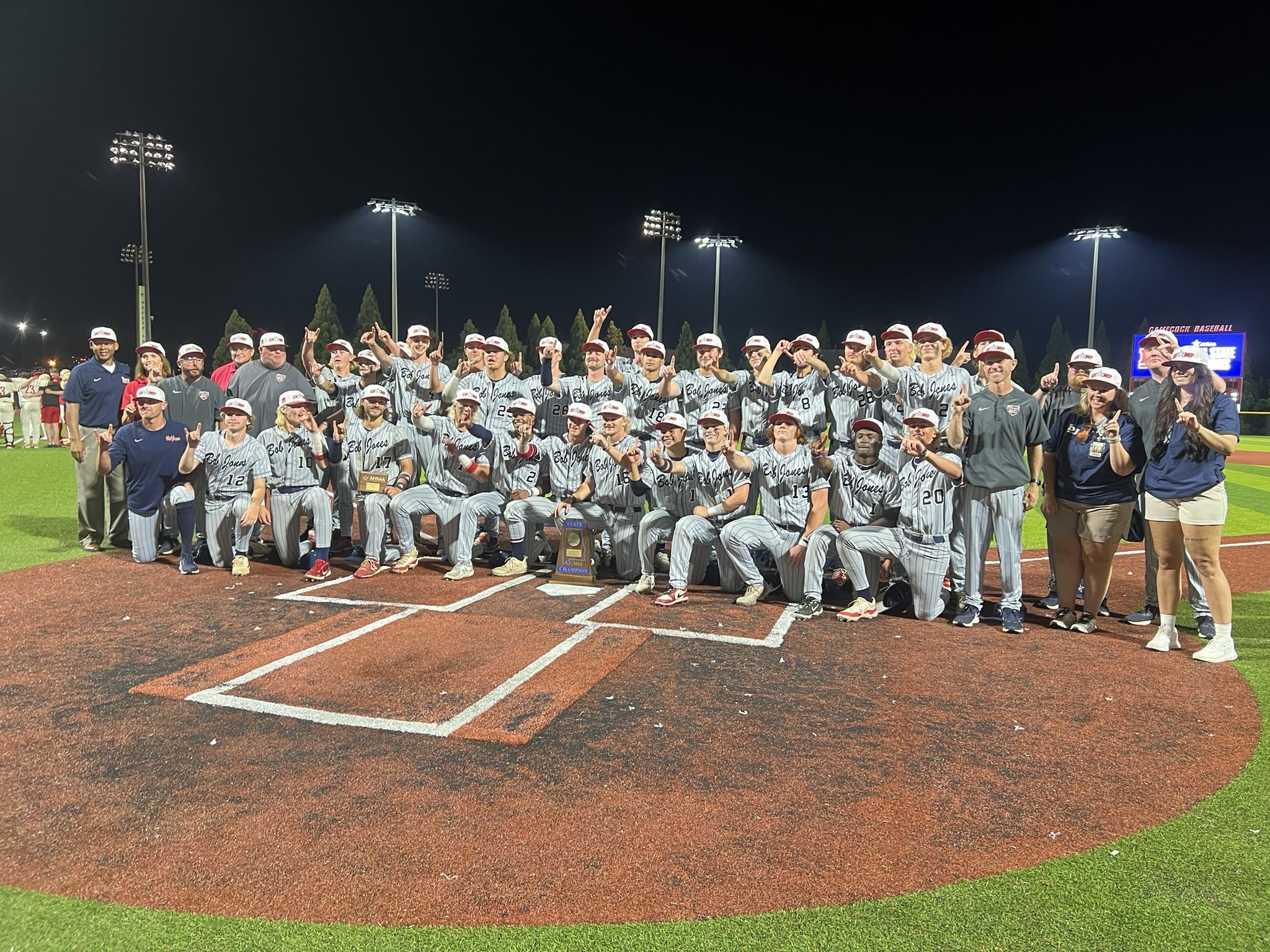 Bob Jones Wins 7A Baseball State Championship