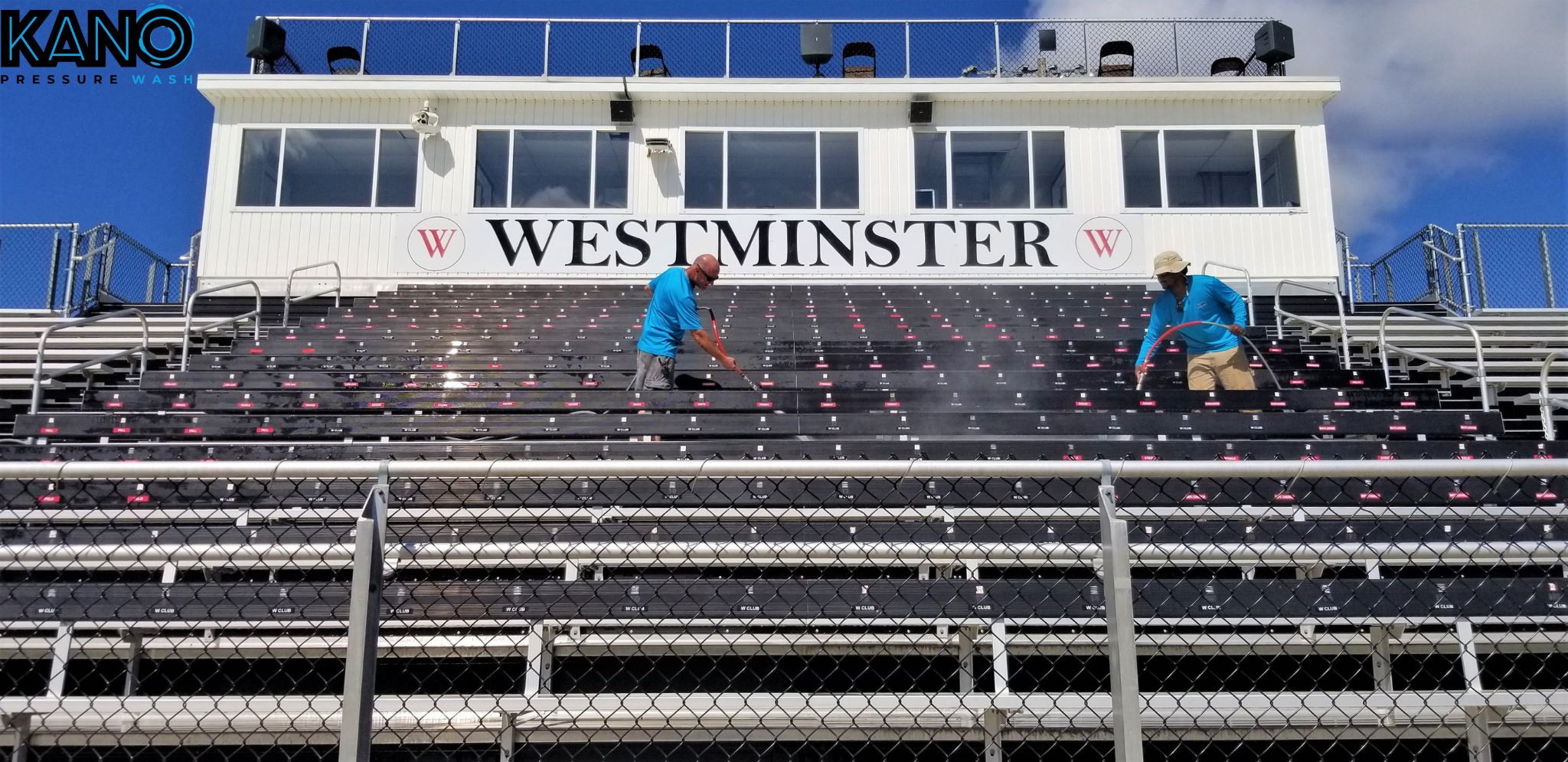 Pressure Wash – Stadium Logo