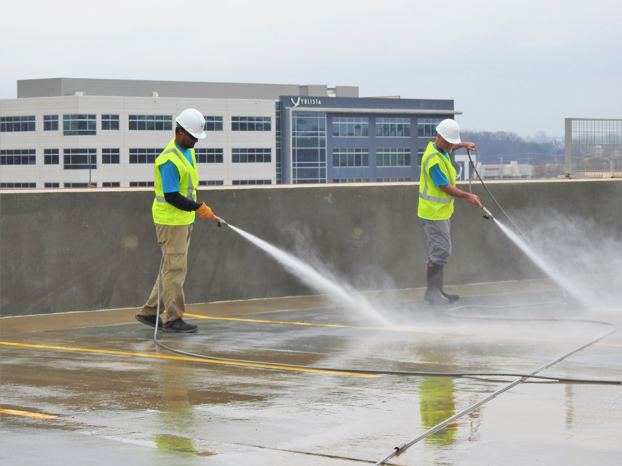 Parking Garage Rinse