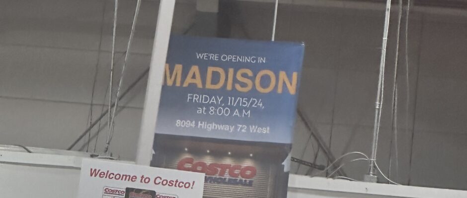 Costco to open in Madison, Alabama