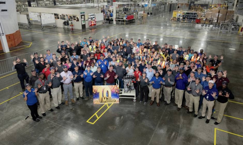 Employees at Toyota's Huntsville engine plant are celebrating the production of their 10 millionth engine this week.