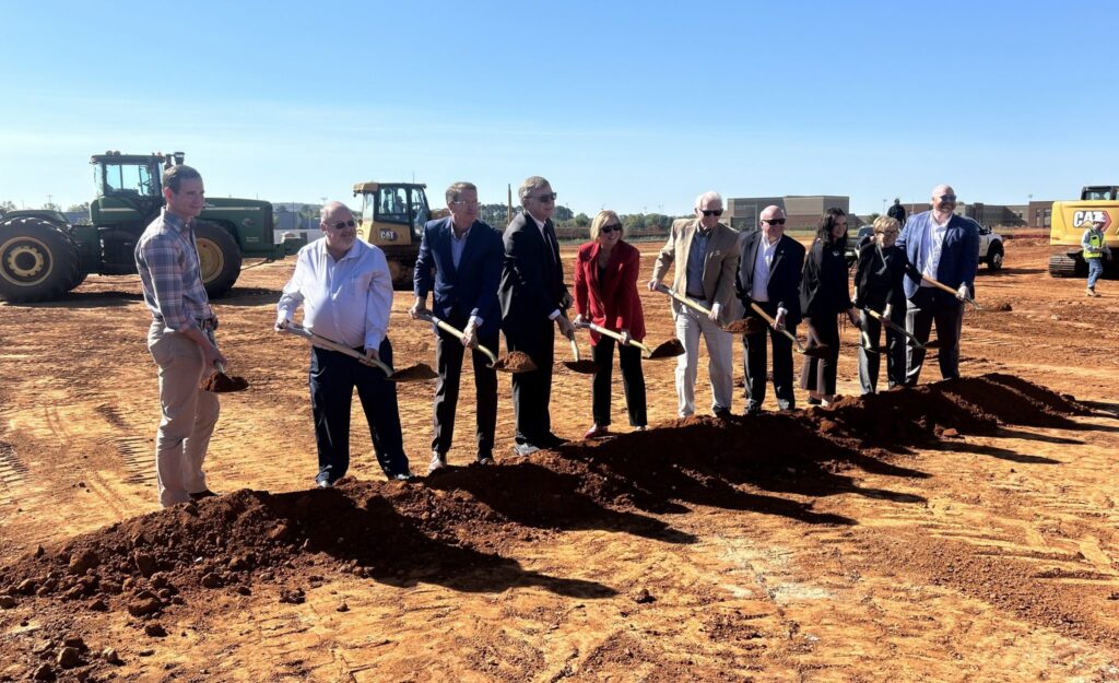 Mayor Tommy Battle, City officials break ground on The Park at Hays Farm