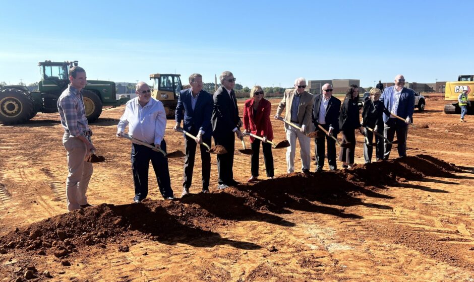 Mayor Tommy Battle, City officials break ground on The Park at Hays Farm