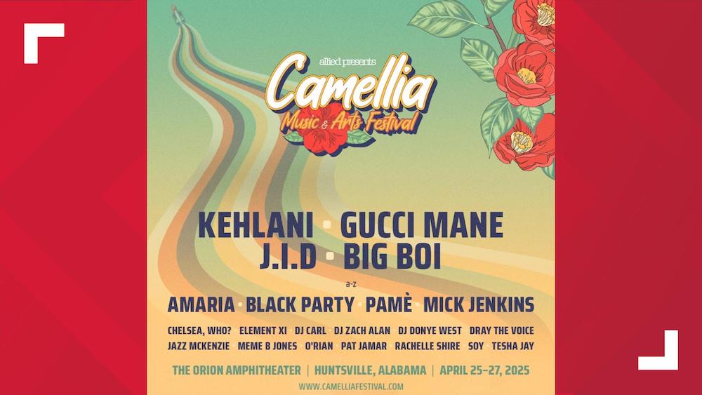 Inaugural Camellia Festival will bring hip-hop legends to Huntsville