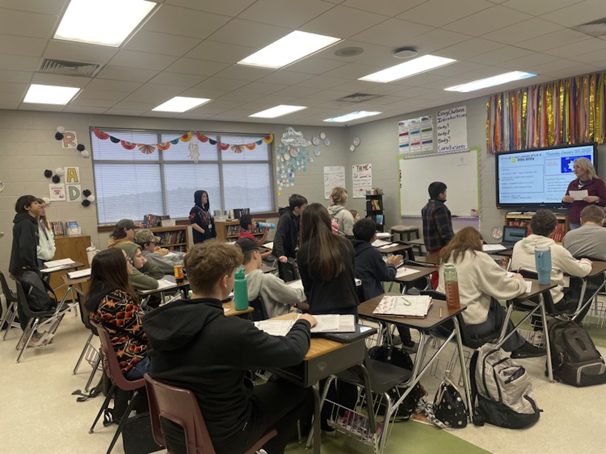 Huntsville school adds classrooms to prepare for incoming 6th graders