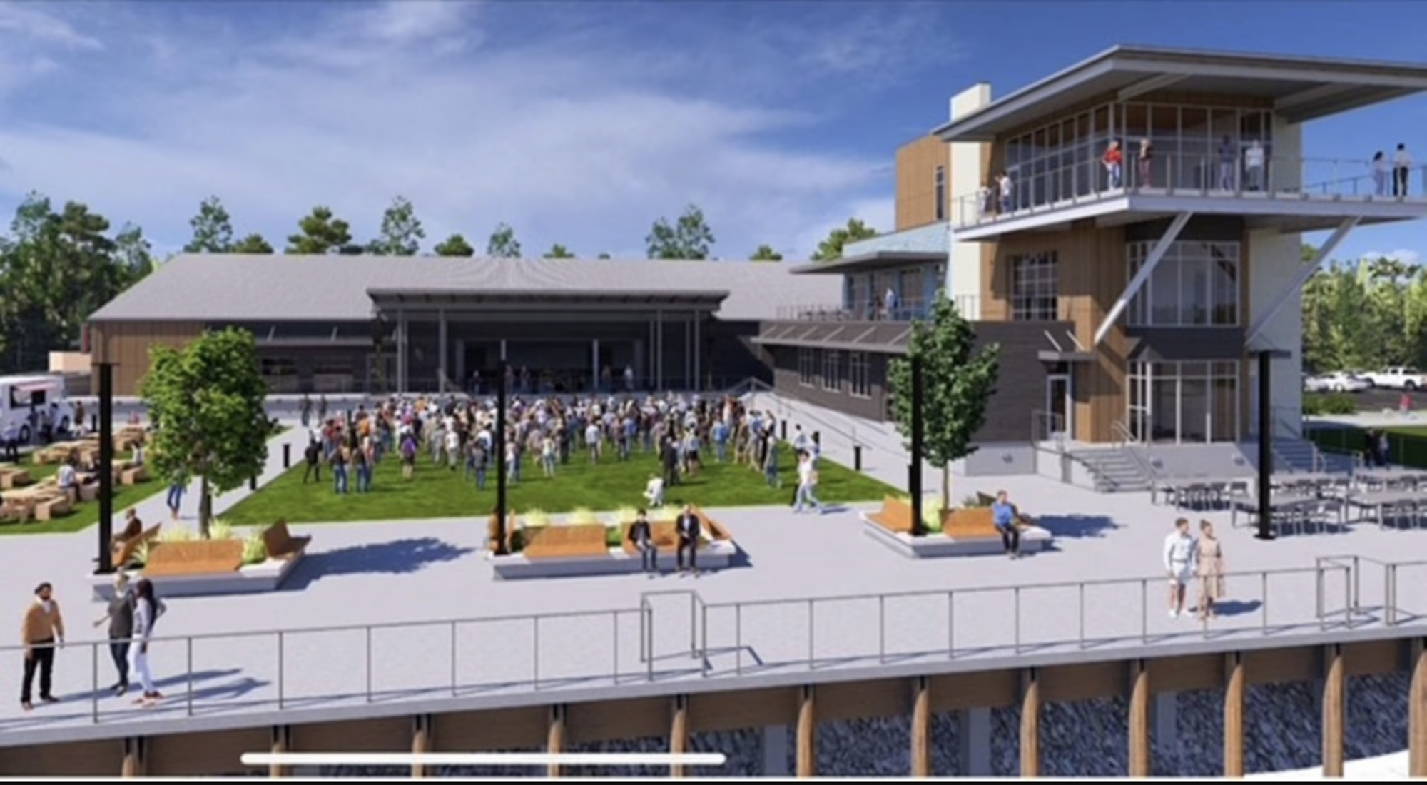 Construction of $13.2 million Ditto Landing event center starting soon