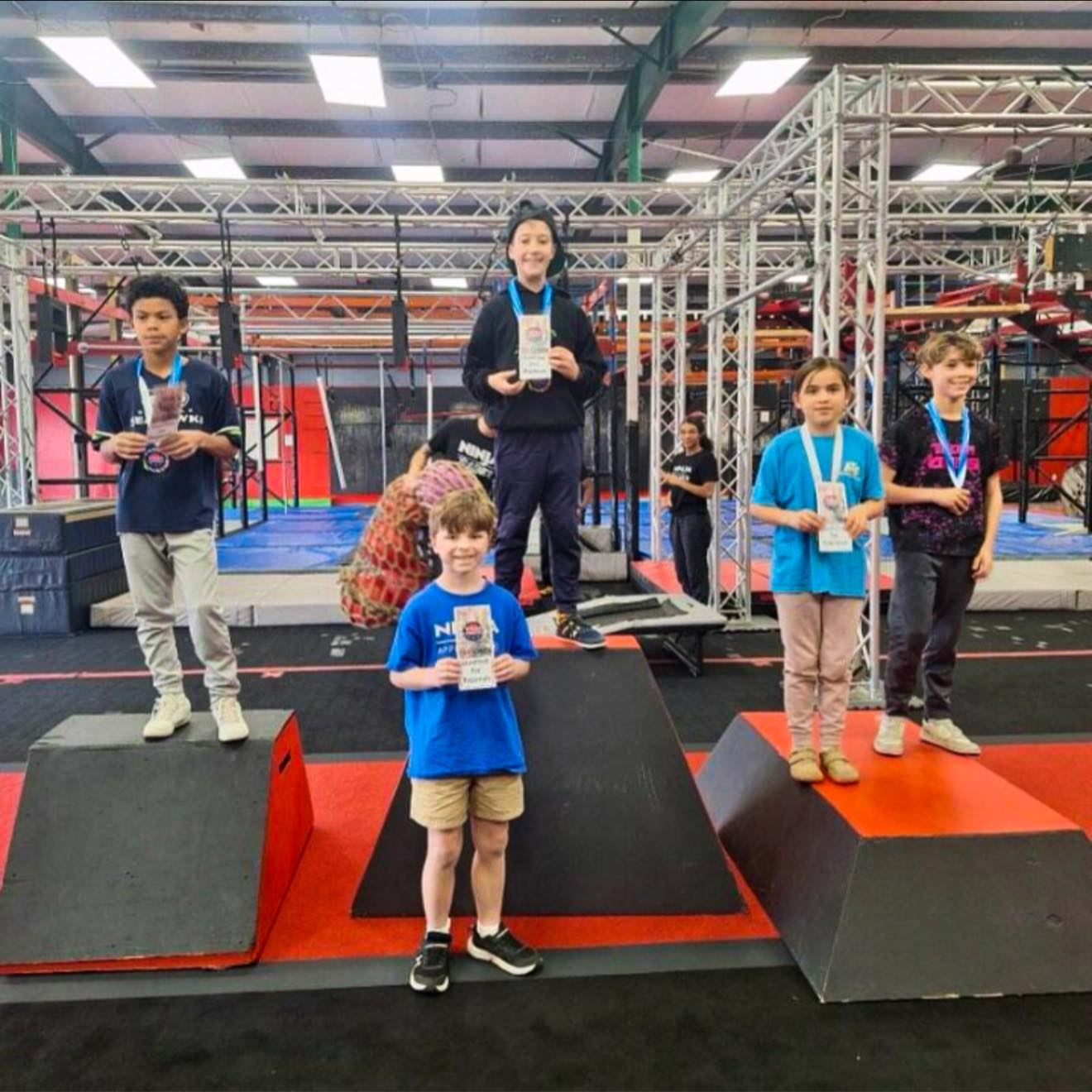Test your skills at Rocket City Ninja Obstacle Academy