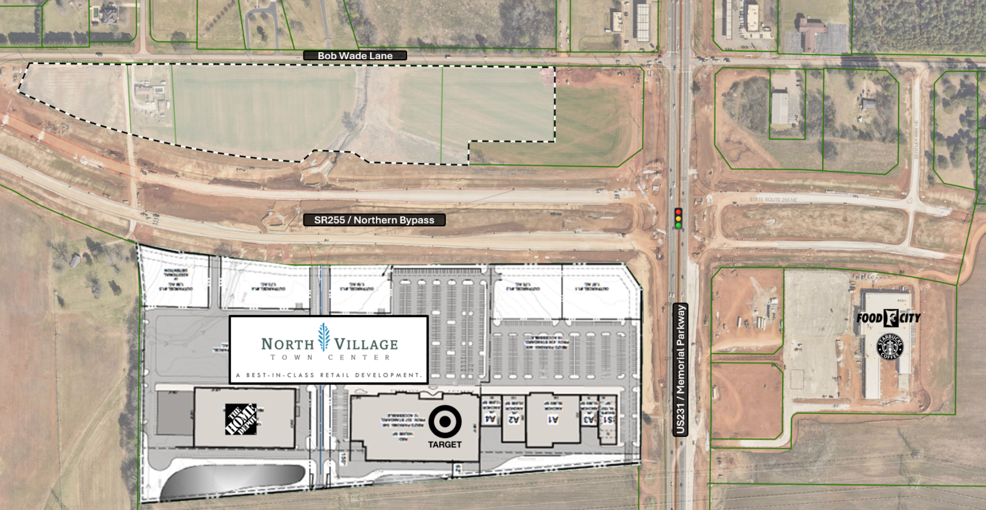 New North Huntsville Shopping District moves forward with construction plans
