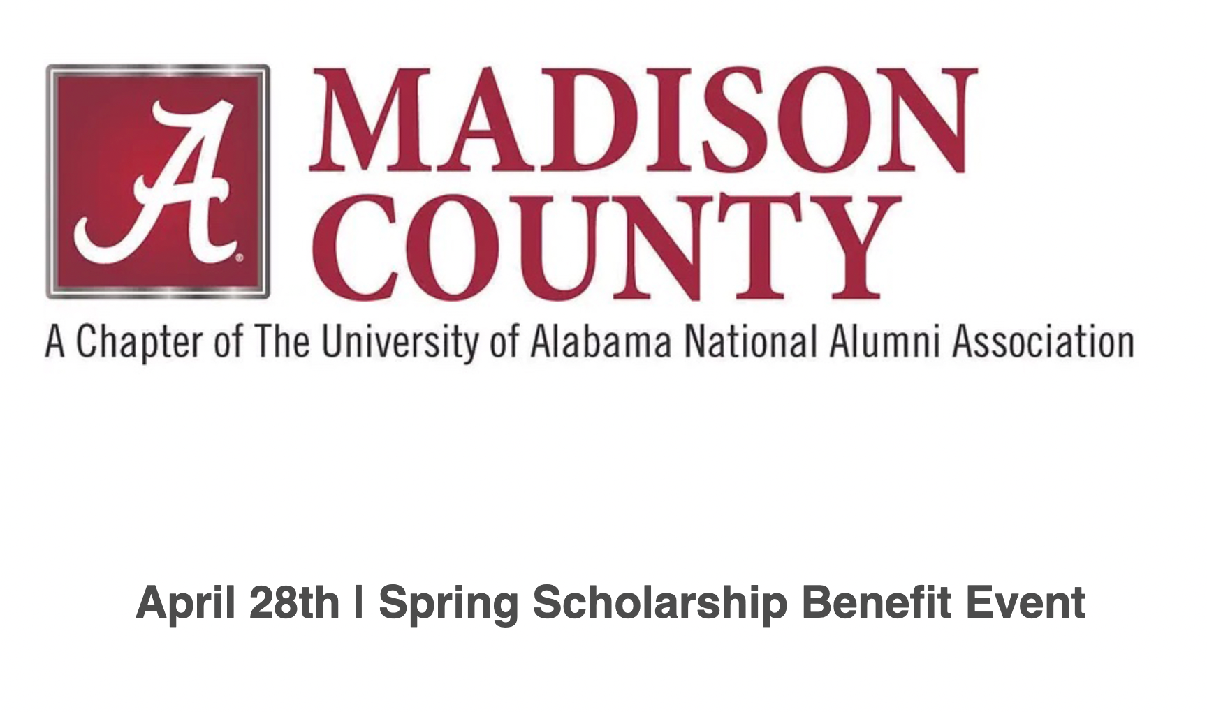 Madison County UA Alumni Spring Scholarship Benefit set