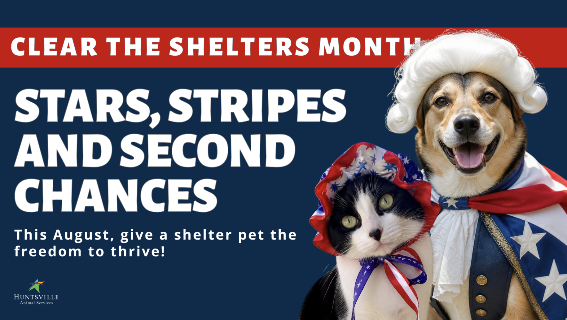 Clear The Shelters Month